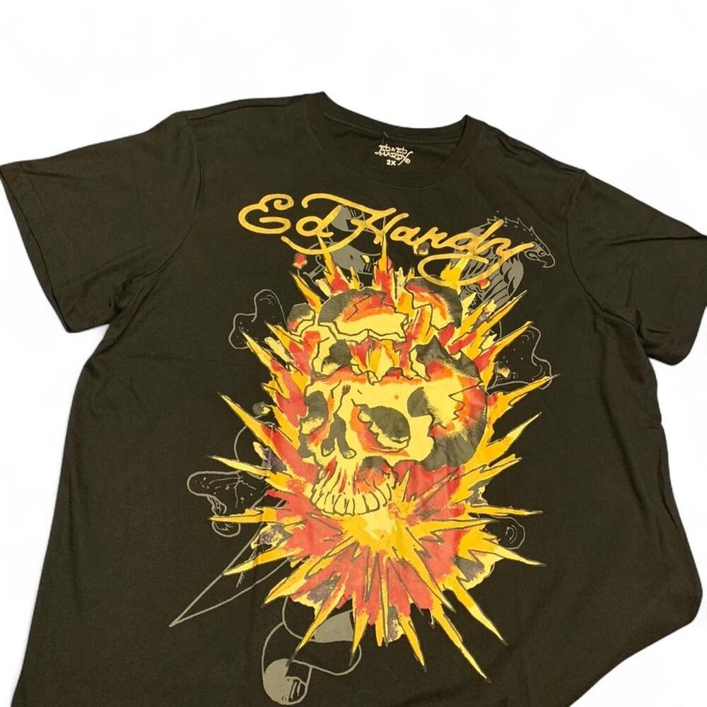 Ed-hardy Men's multi T-shirt